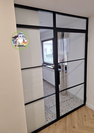 kovové dvere delené, Hruštín