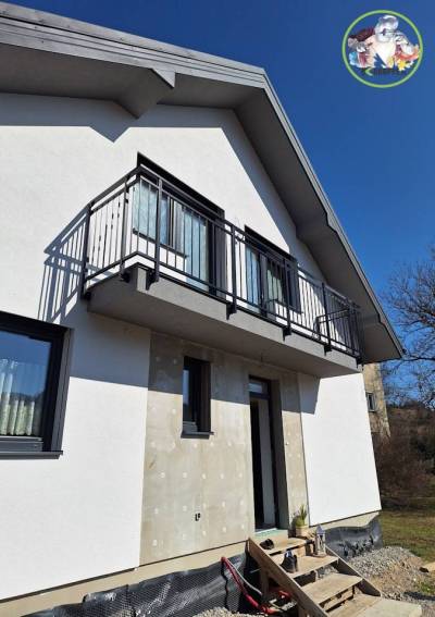 kovové zábradlie na balkón, Stará Bystrica