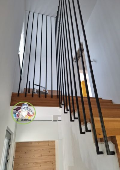 vertikálne zábradlie na schodisko, Čadca