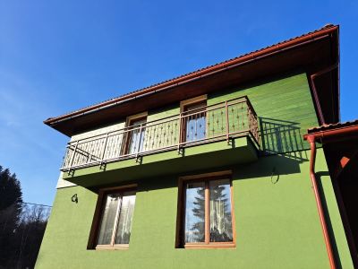 Kovové zábradlie - rodinný dom, Čadca - Milošová
