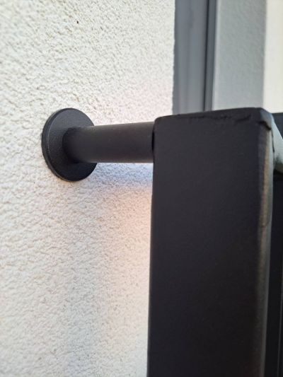 Zábradlie na francúzske okno - detail